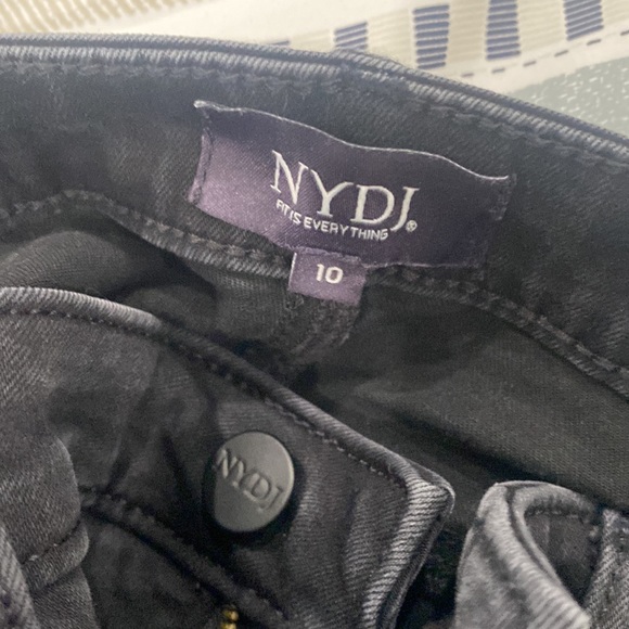 NYDJ Sheri Slim black jeans - Picture 2 of 4